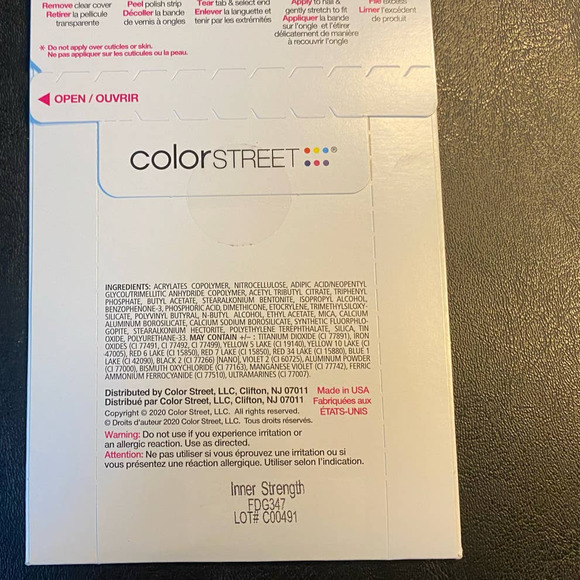 Color Street "Inner Strength" Nail Strips - Picture 2 of 2